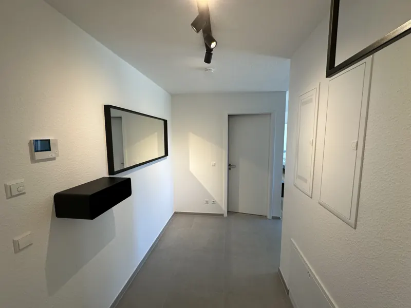 Flur mit Garderobe